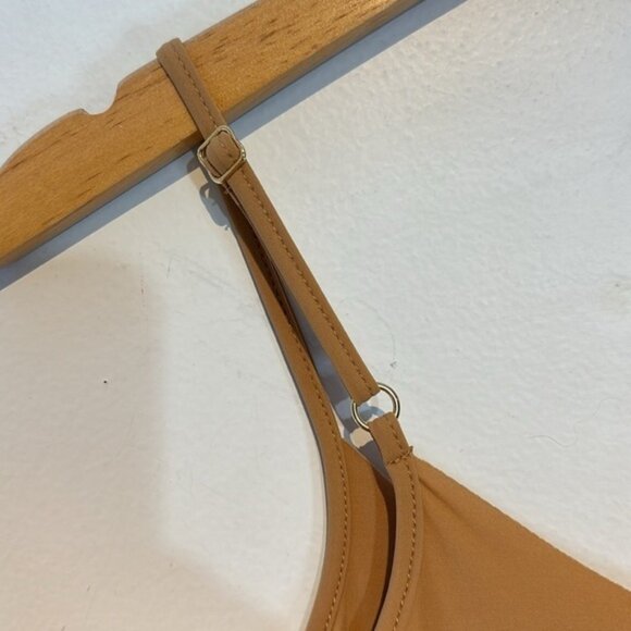 Commando new without tags mini Cami slip caramel colour size SM - Picture 5 of 6